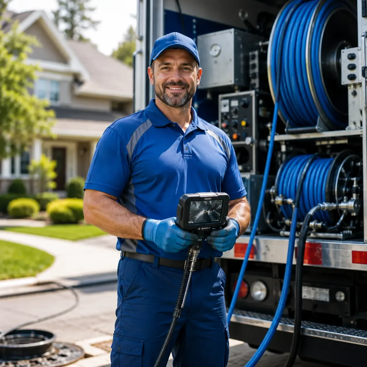 Local outdoor drain cleaning specialists in Norwalk, WI